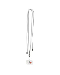 glo™ Phone Lanyard White